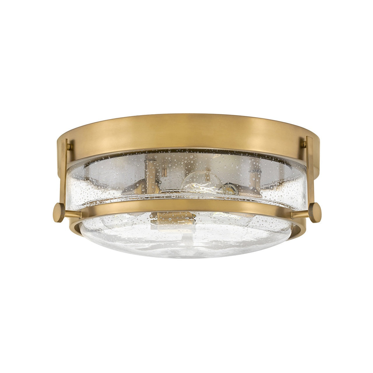 Hinkley - 3640HB-CS - LED Flush Mount - Harper - Heritage Brass
