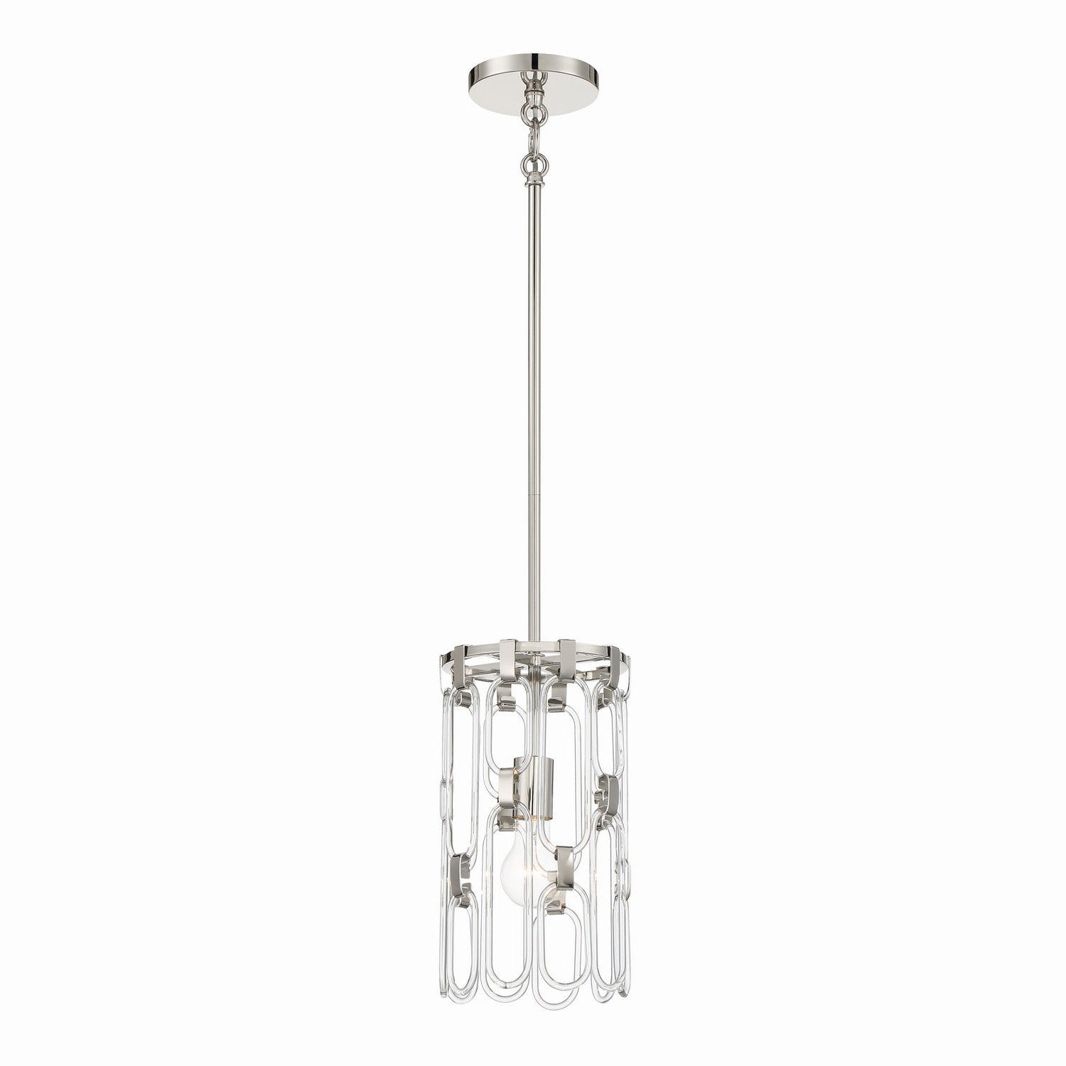 George Kovacs - P5381-613 - One Light Mini Pendant - Charming - Polished Nickel