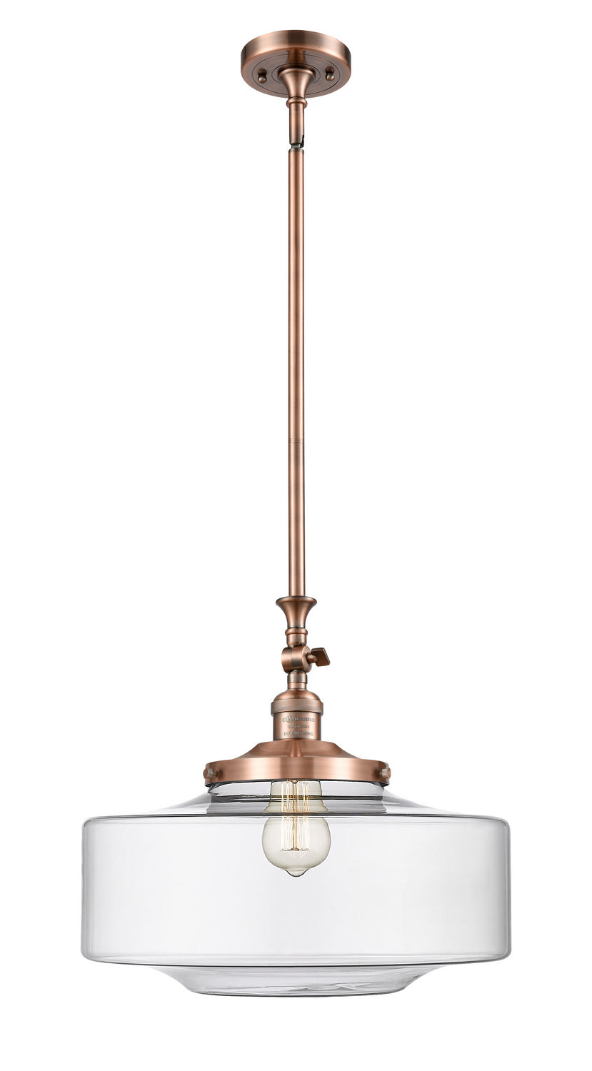 Innovations - 206-AC-G692-16 - One Light Mini Pendant - Franklin Restoration - Antique Copper