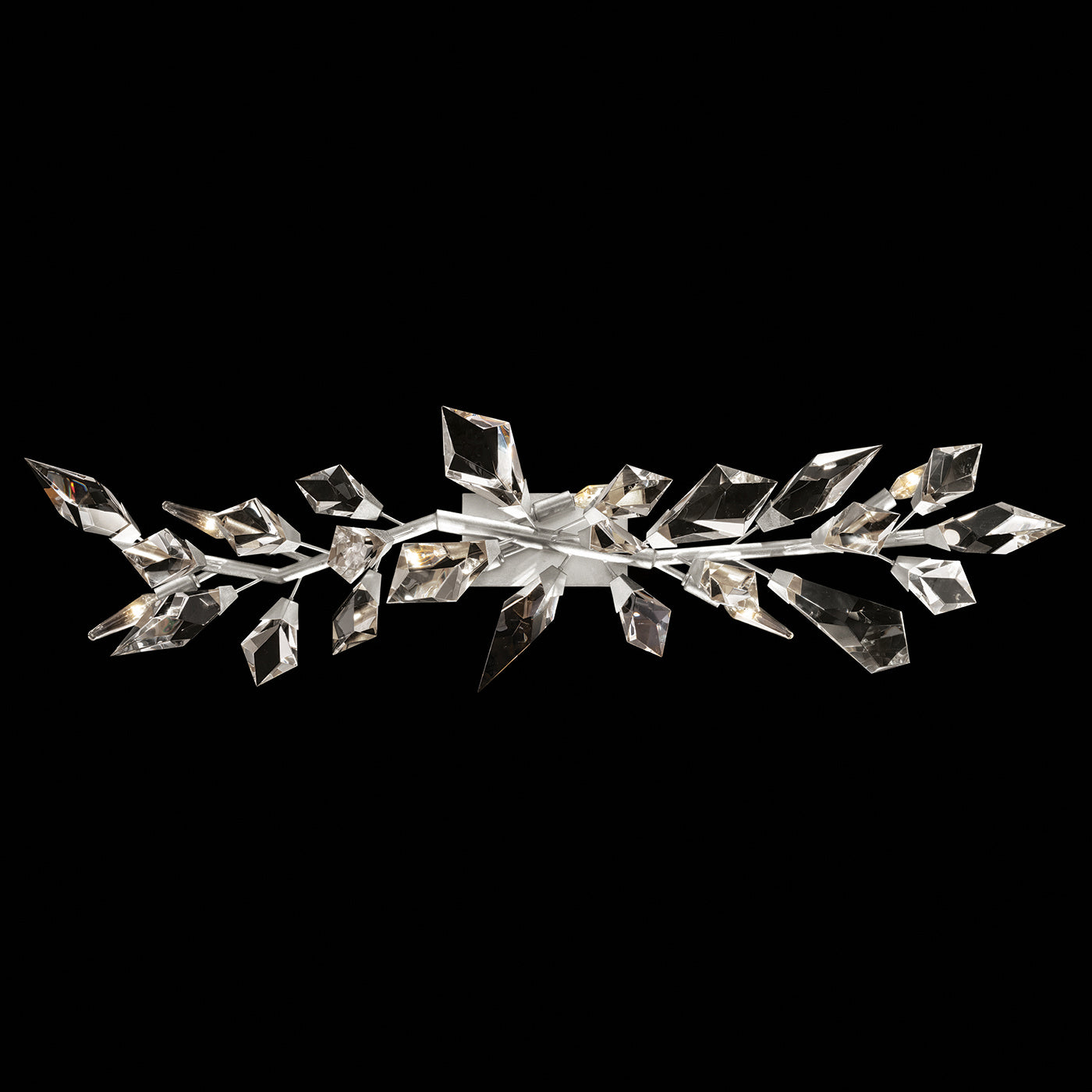 Fine Art Handcrafted Lighting - 916250-1ST - Six Light Bath Bar - Foret - Silver