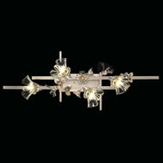 Fine Art Handcrafted Lighting - 916350-1ST - Four Light Bath Bar - Azu - Silver