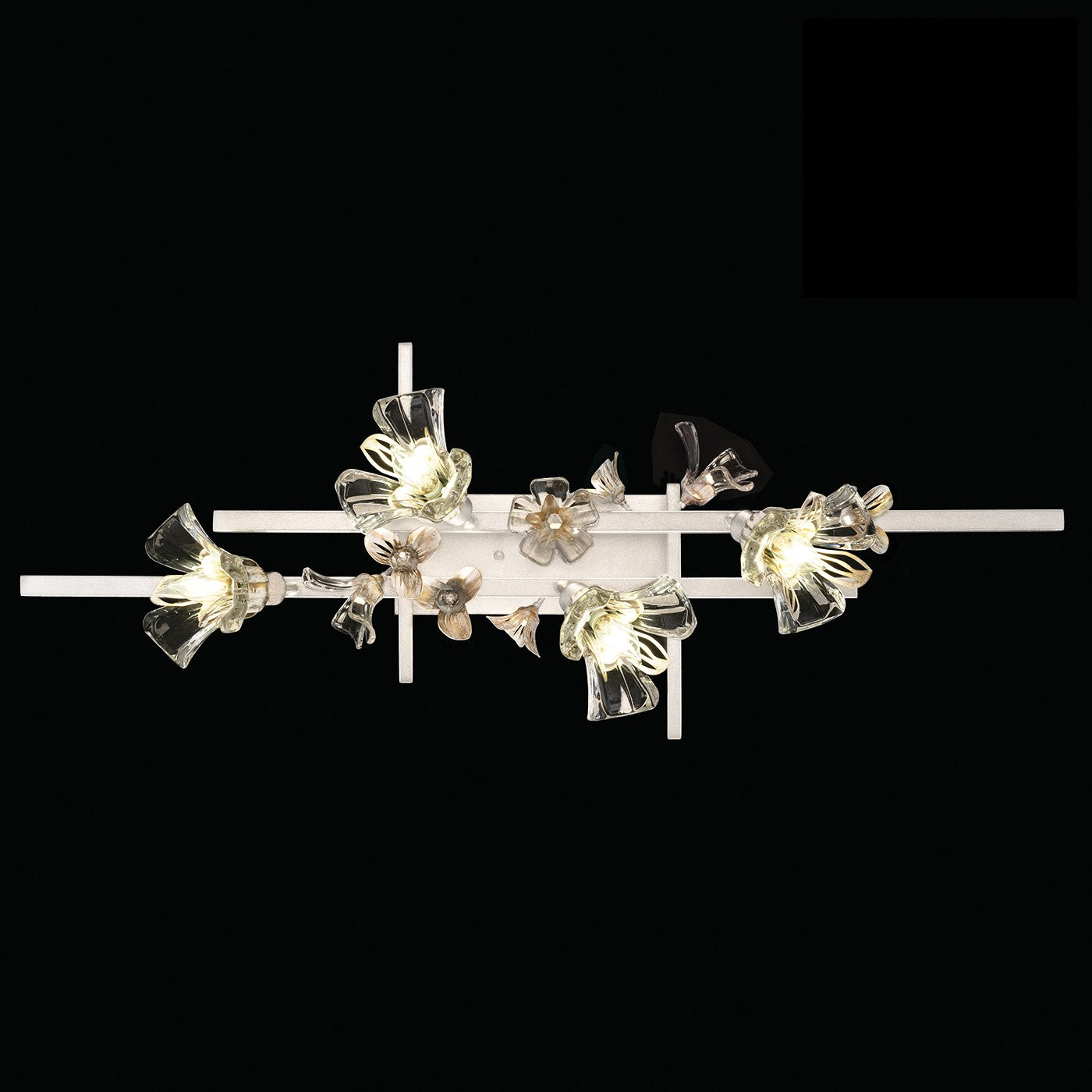 Fine Art Handcrafted Lighting - 916350-3ST - Four Light Bath Bar - Azu - White