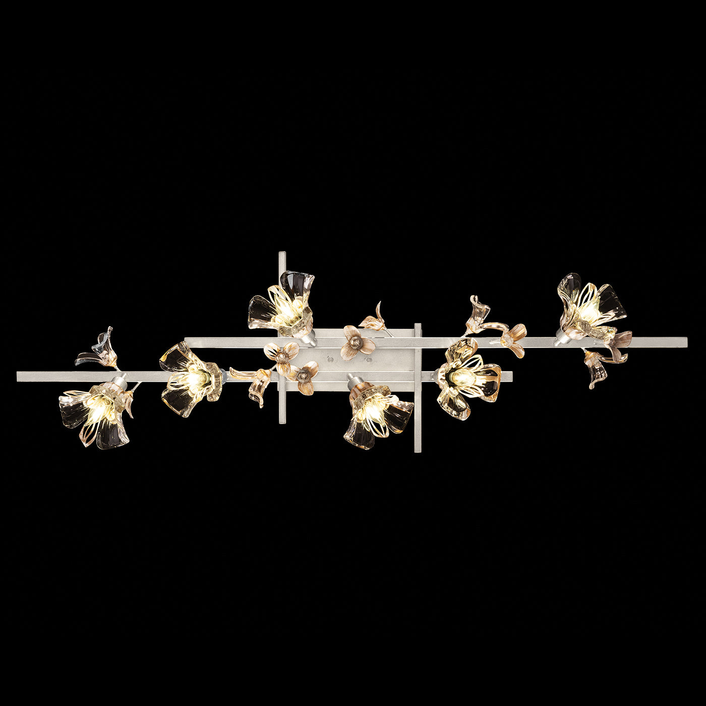 Fine Art Handcrafted Lighting - 916450-1ST - Six Light Bath Bar - Azu - Silver