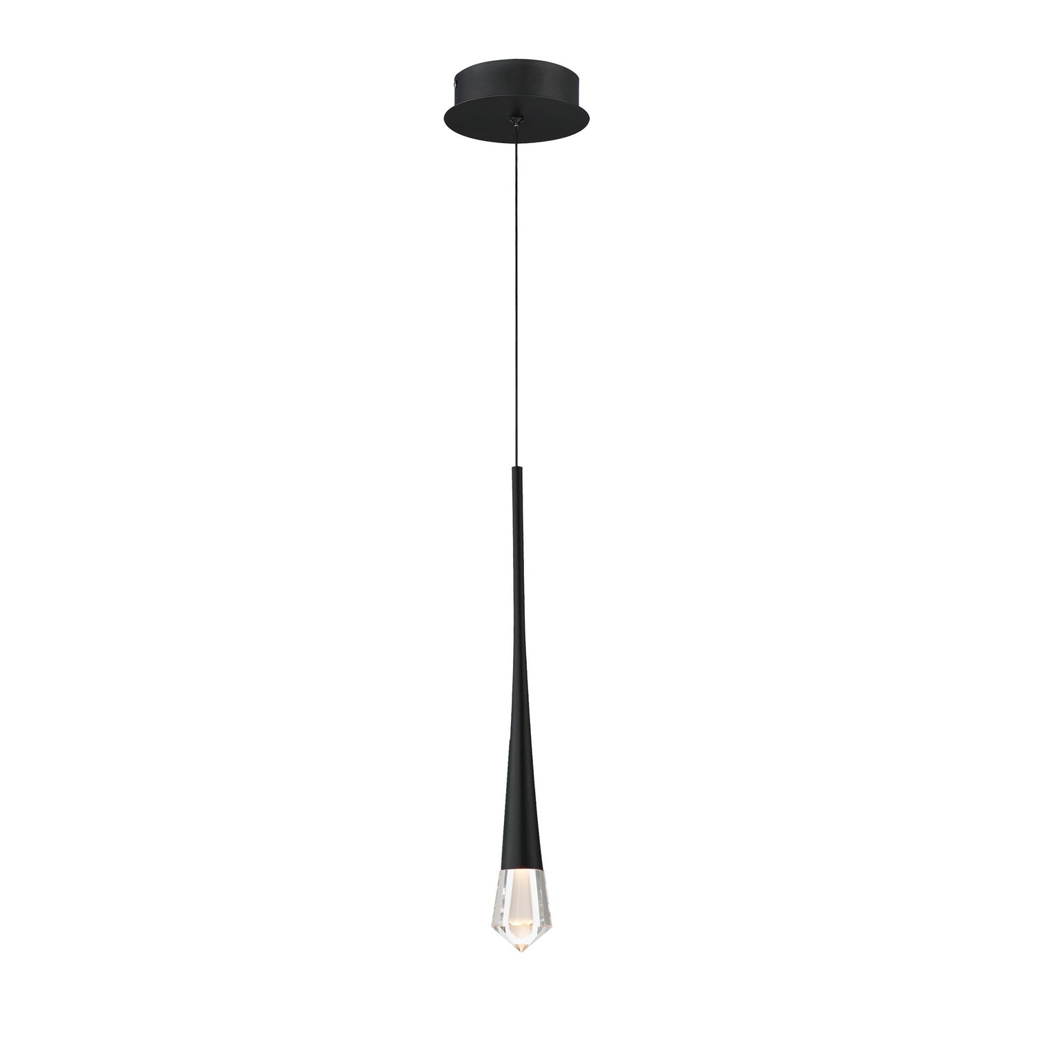 ET2 - E24221-122BK - LED Pendant - Pierce - Black