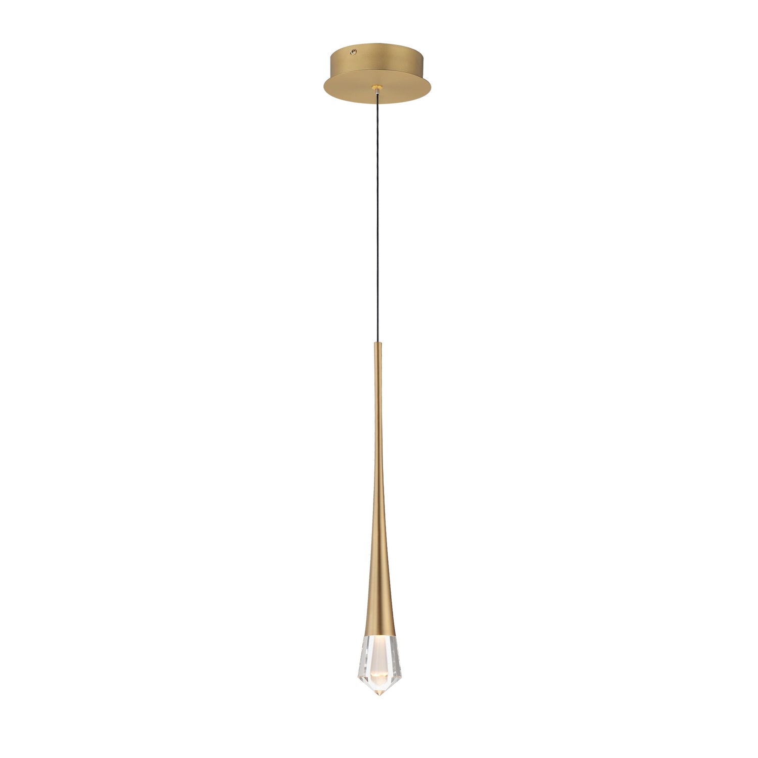 ET2 - E24221-122GLD - LED Pendant - Pierce - Gold