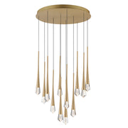 ET2 - E24229-122GLD - LED Pendant - Pierce - Gold