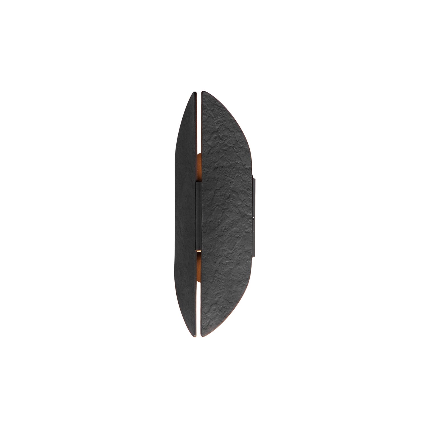 ET2 - E30142-BKAB - LED Outdoor Wall Sconce - Tectonic - Black / Antique Brass