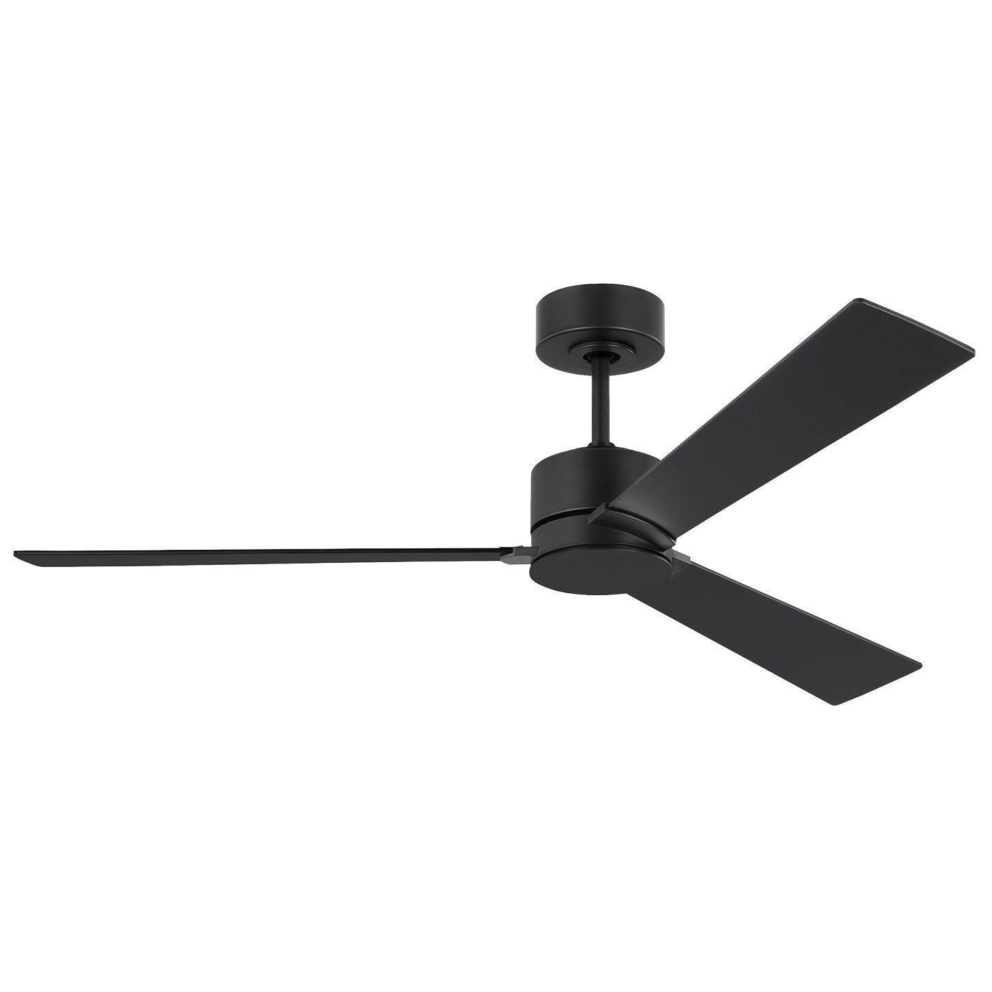 Visual Comfort Fan - 3RZR52MBK - 52"Ceiling Fan - Rozzen - Midnight Black