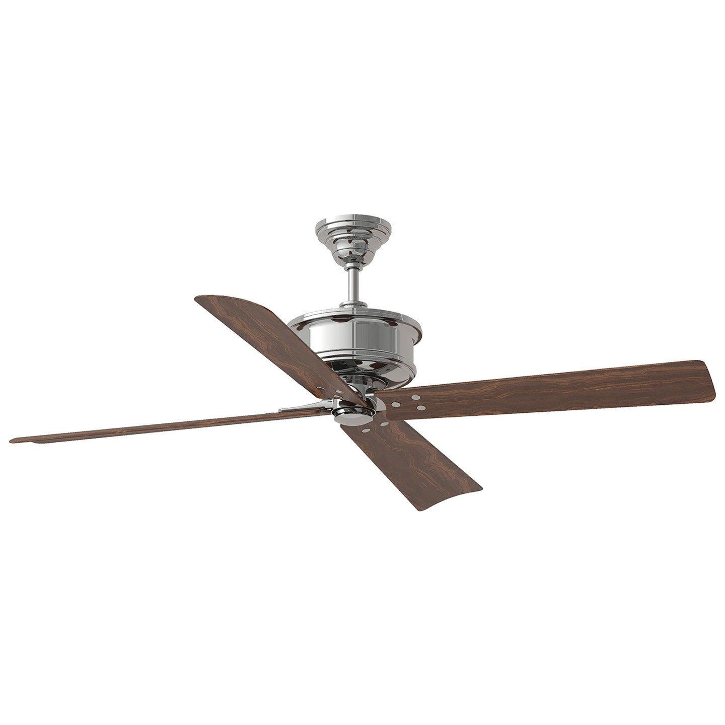 Visual Comfort Fan - 4SBWR56PN - 56"Ceiling Fan - Subway - Polished Nickel