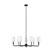 Visual Comfort Studio - 3109309EN-112 - LED Chandelier - Foxdale - Midnight Black