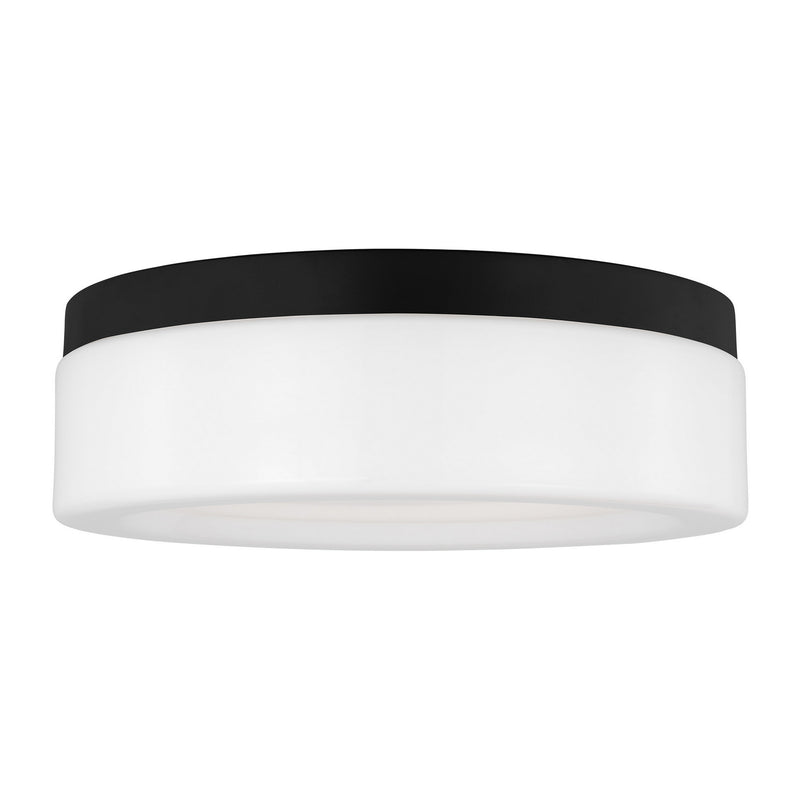 Generation Lighting - 7569093S-112 - LED Flush Mount - Rhett - Midnight Black