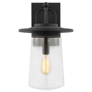 Generation Lighting - 8708901-12 - One Light Outdoor Wall Lantern - Tybee - Black