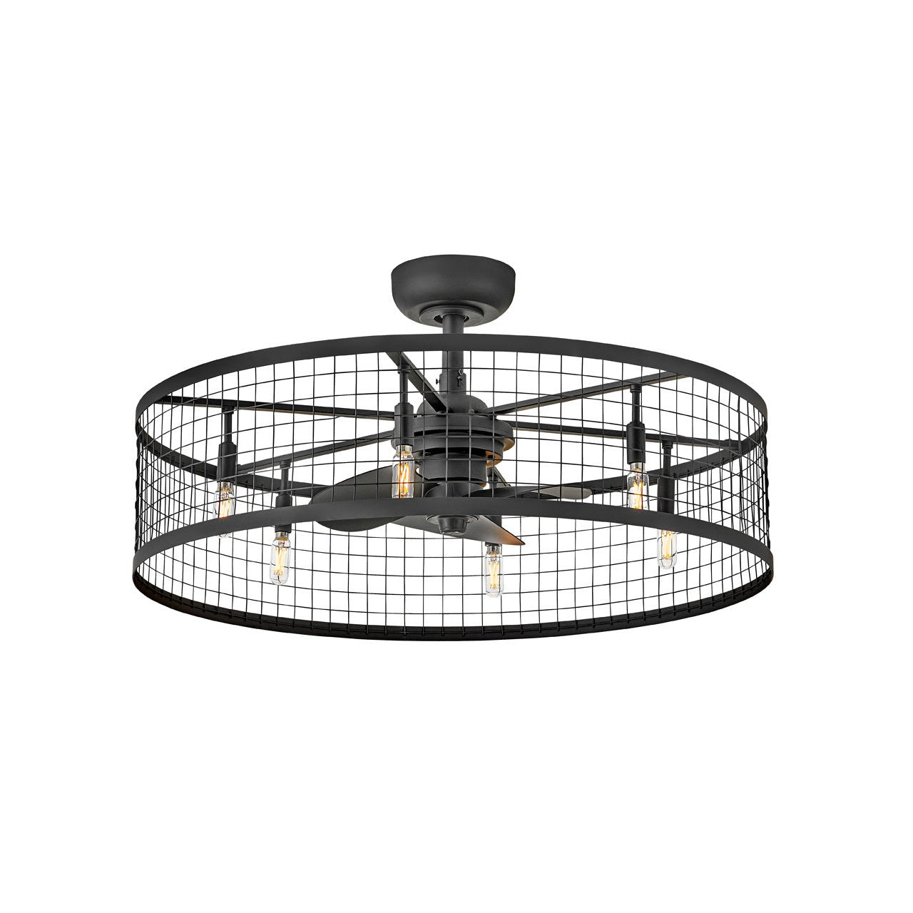 Hinkley - 904730FMB-LIA - 30" LED Fandelier - Finnigan - Matte Black
