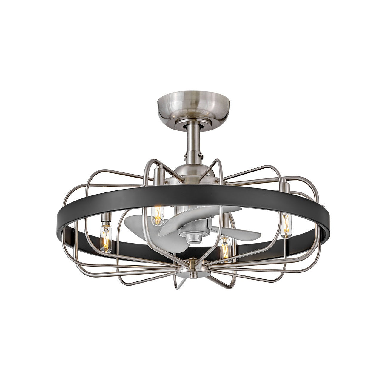 Hinkley - 905022FBN-LIA - 22" LED Fandelier - Eli - Brushed Nickel