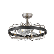 Hinkley - 905022FBN-LIA - 22" LED Fandelier - Eli - Brushed Nickel
