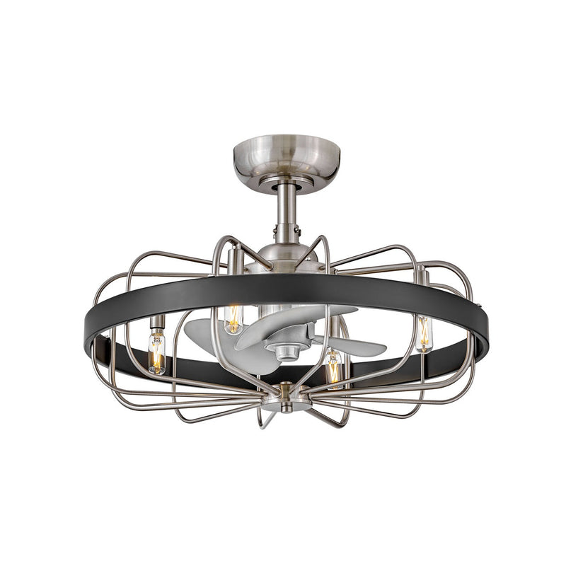 Hinkley - 905022FBN-LIA - 22" LED Fandelier - Eli - Brushed Nickel