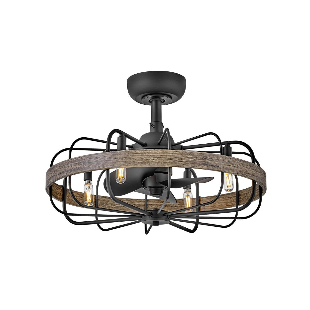 Hinkley - 905022FMB-LIA - 22" LED Fandelier - Eli - Matte Black