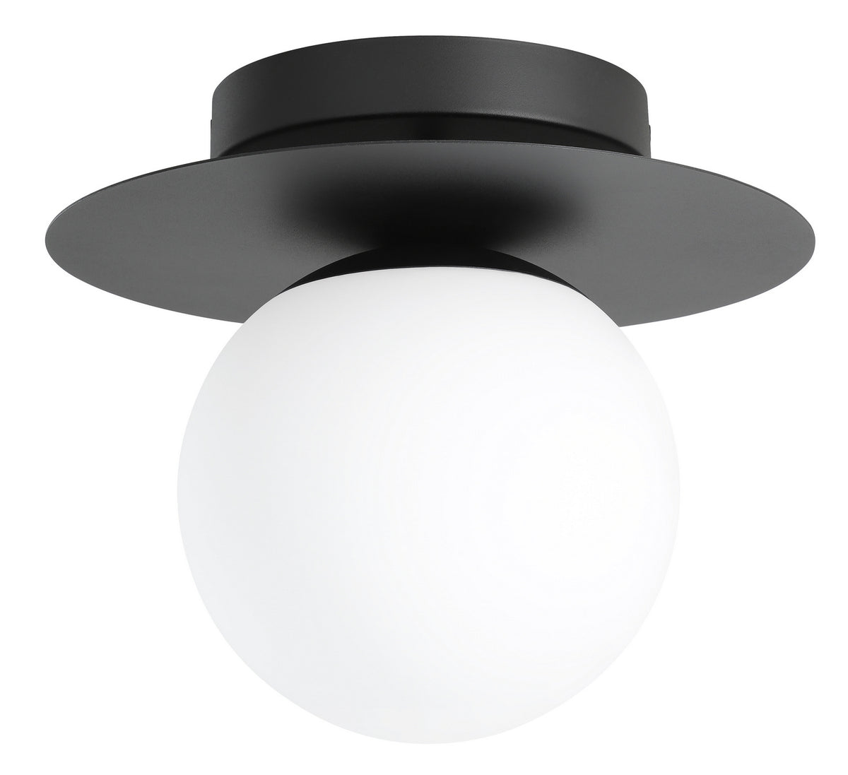 Eglo USA - 205631A - One Light Ceiling Mount - Arenales - Structured Black