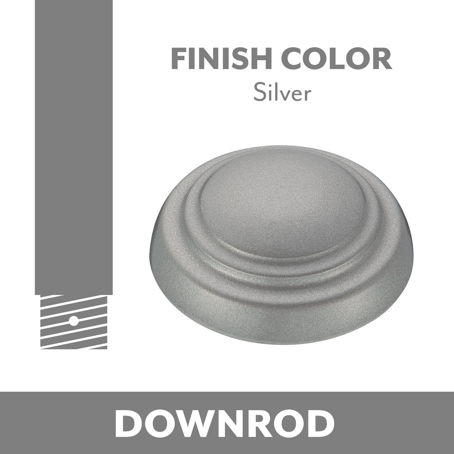 Minka Aire - DR506-SL - Downrod - Silver