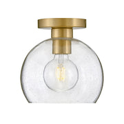 Lark - 83011LCB - LED Flush Mount - Rumi - Lacquered Brass