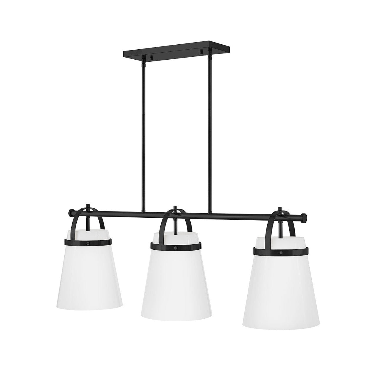 Lark - 83056BK - LED Linear Chandelier - Tori - Black