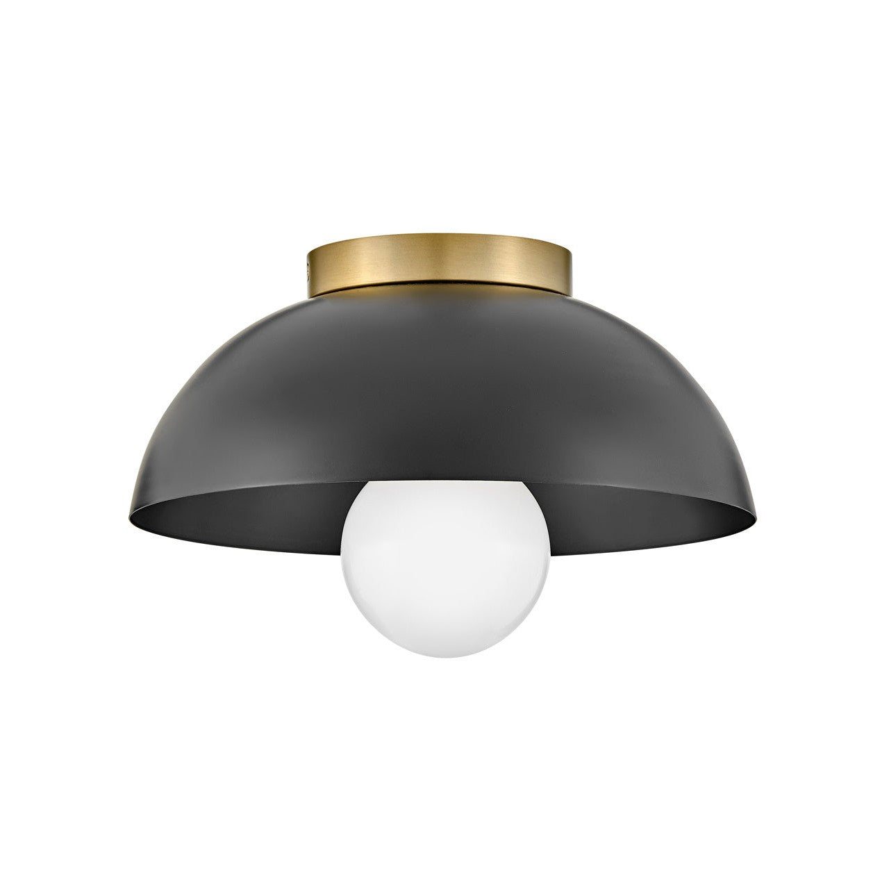 Lark - 83301BK - LED Flush Mount - Stu - Black