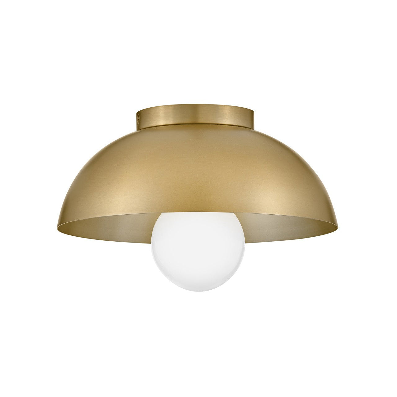 Lark - 83301LCB - LED Flush Mount - Stu - Lacquered Brass