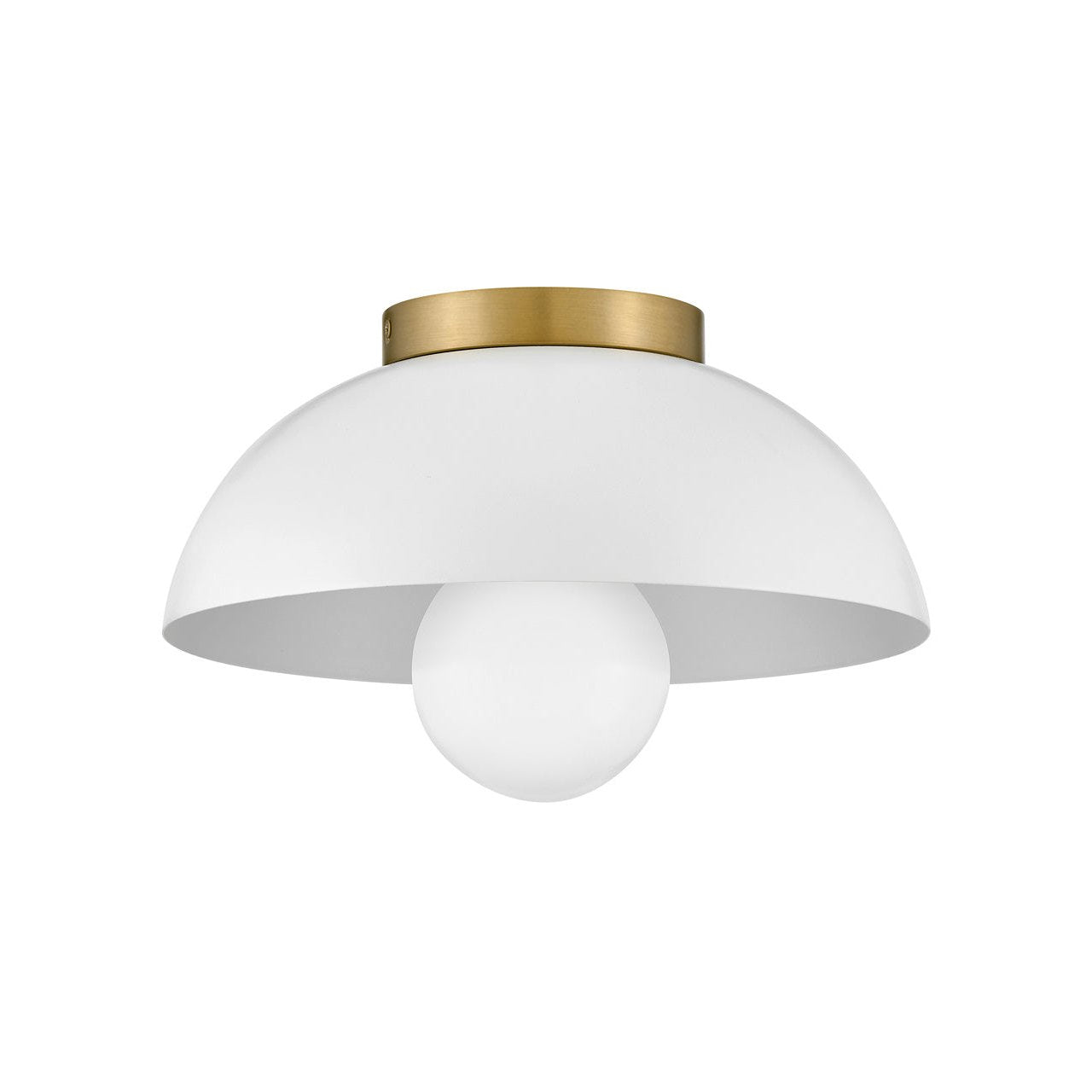 Lark - 83301MW - LED Flush Mount - Stu - Matte White