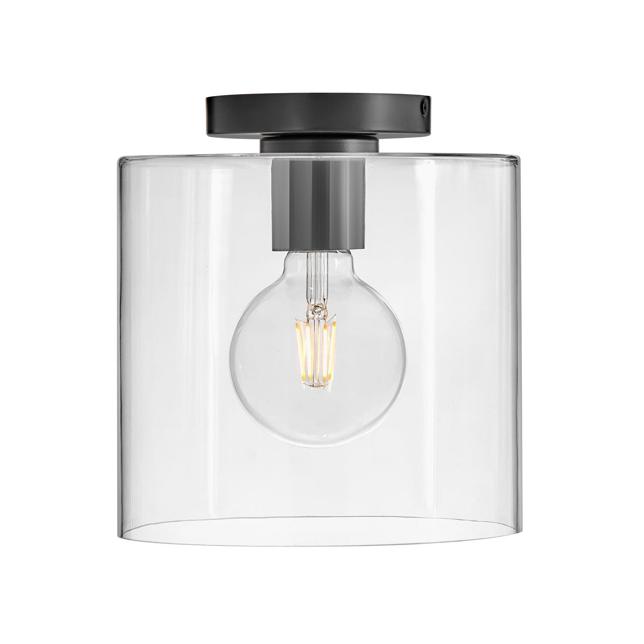 Lark - 83531BK - LED Flush Mount - Pippa - Black