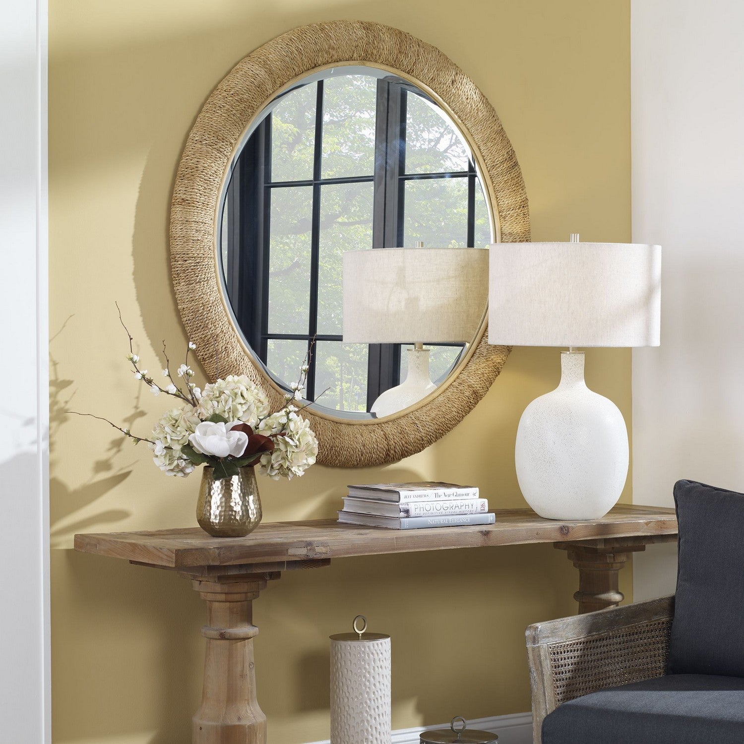 Uttermost - 08169 - Mirror - Mariner - Natural Woven
