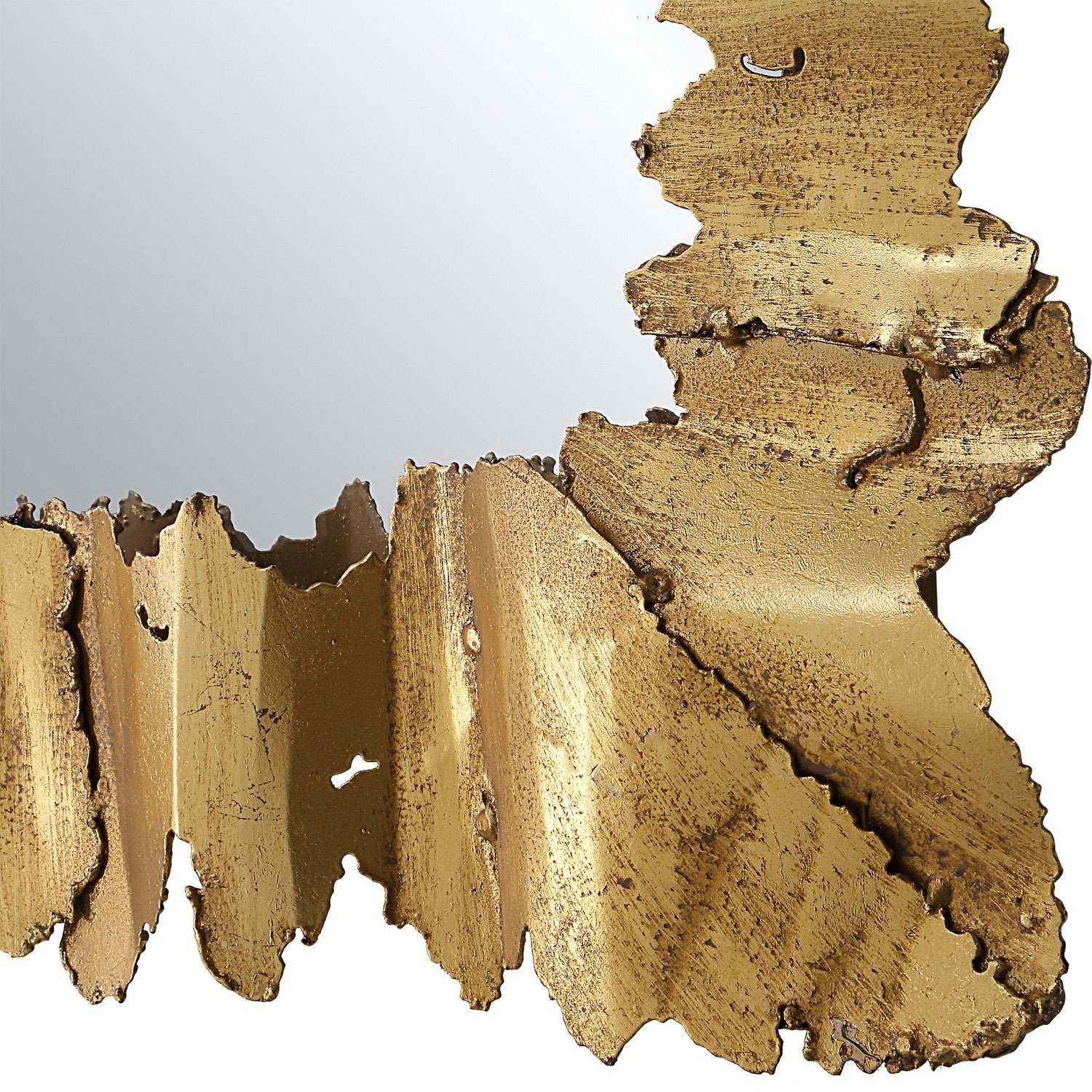 Uttermost - 09825 - Mirror - Lev - Antique Gold