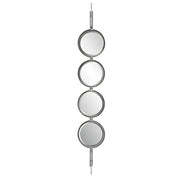 Uttermost - 09842 - Mirror - Button - Silver Leaf
