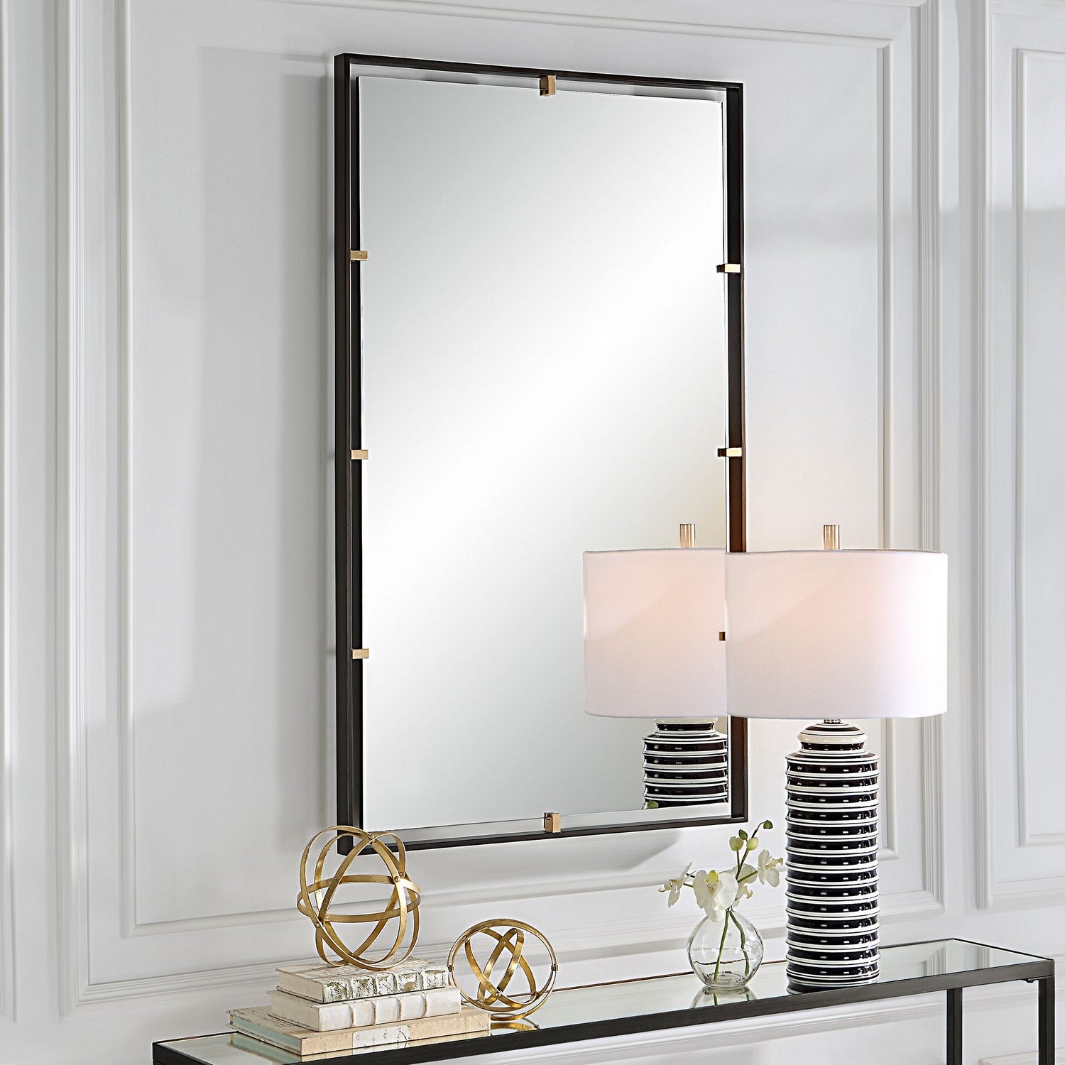 Uttermost - 09845 - Mirror - Egon - Aged Bronze