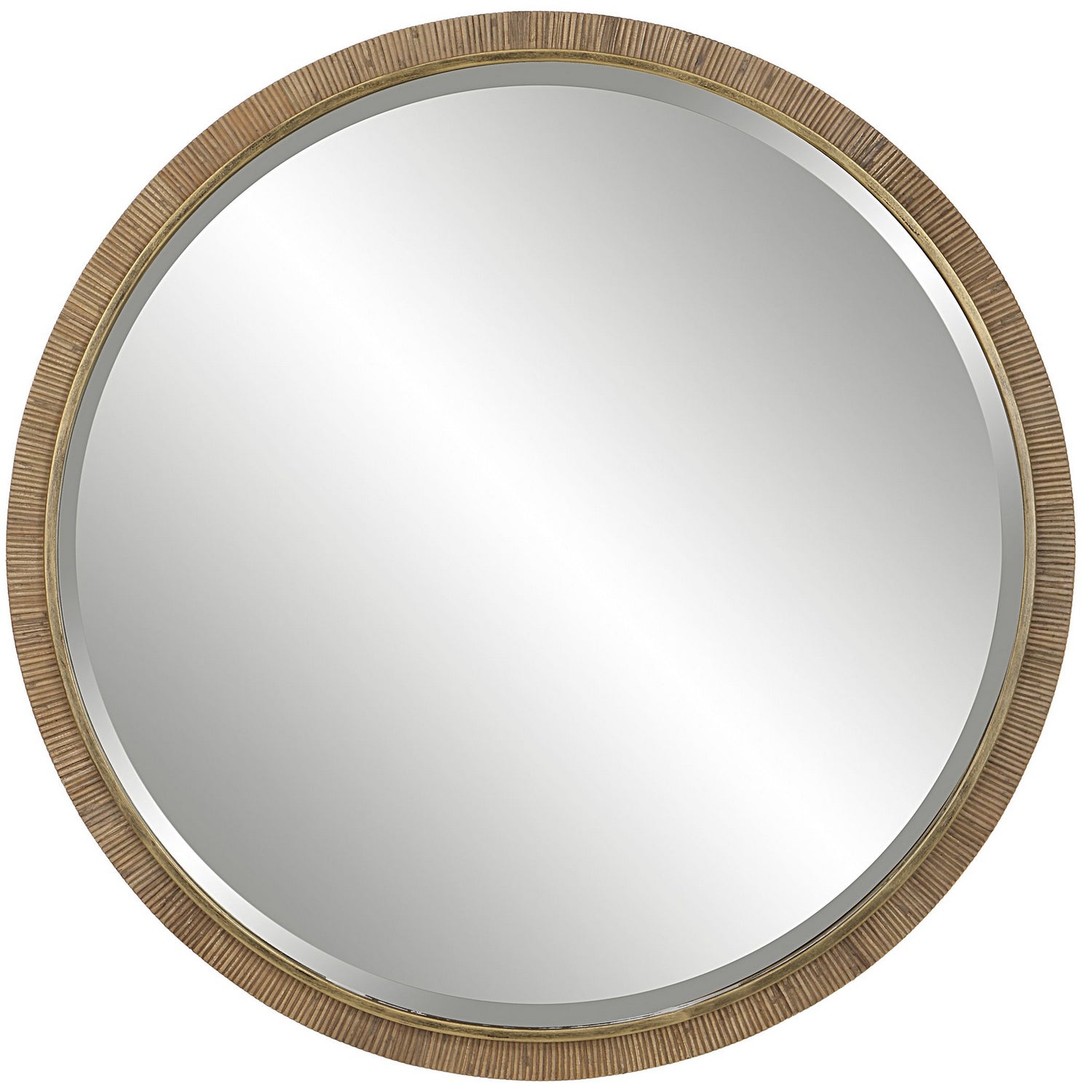 Uttermost - 09849 - Mirror - Paradise - Antiqued Gold Leaf