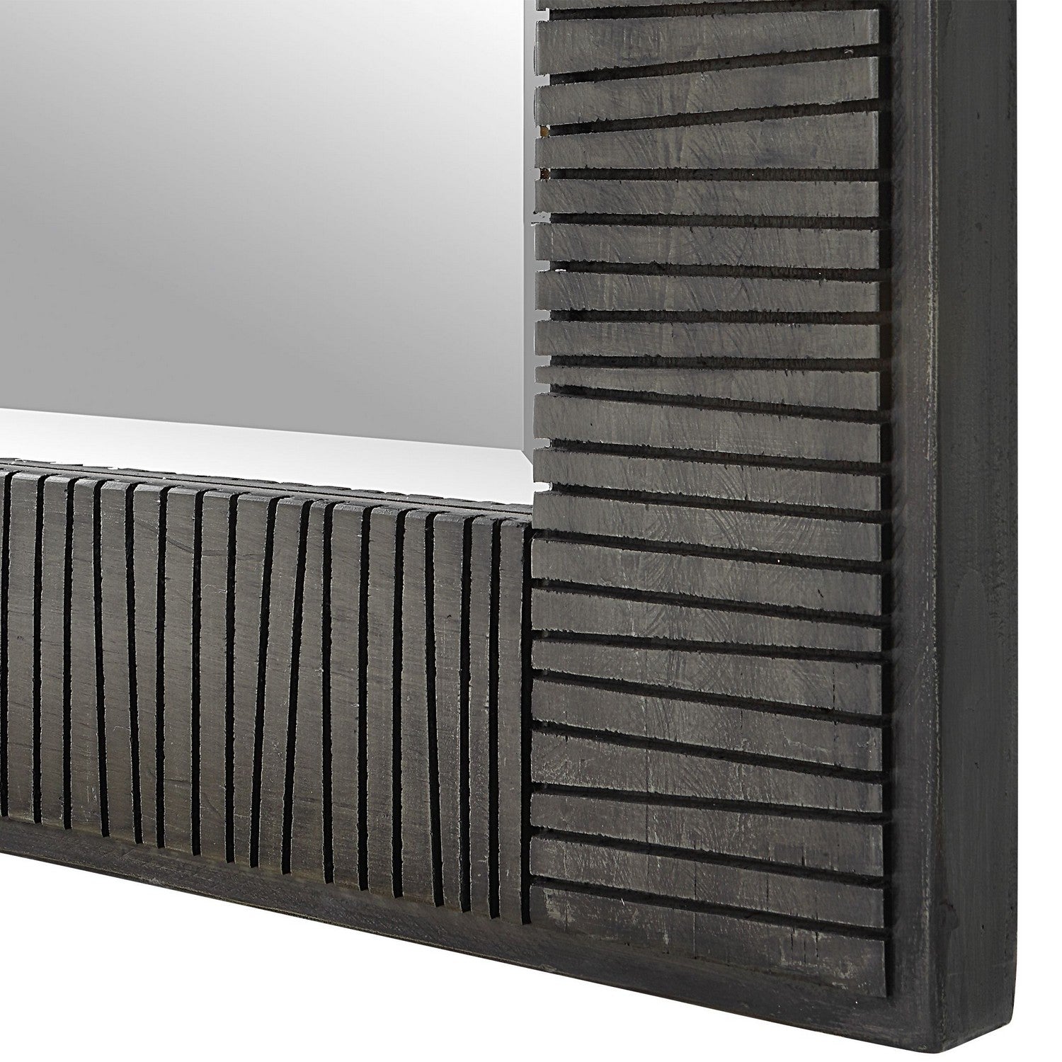 Uttermost - 09851 - Mirror - Figaro - Rustic Wood