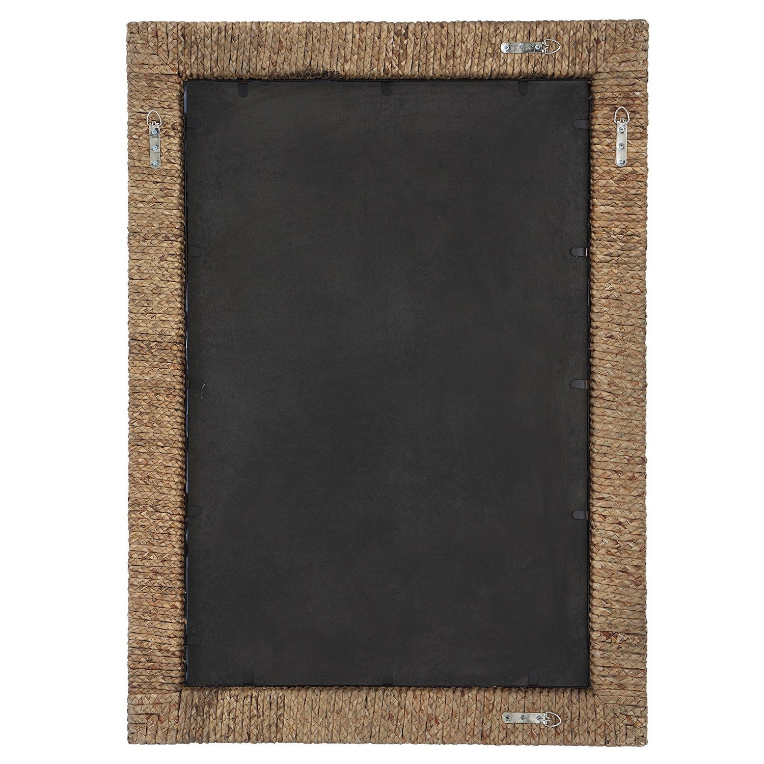 Uttermost - 09853 - Mirror - Island - Matte Black Iron