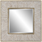Uttermost - 09854 - Mirror - Wharton - Aged Whitewash