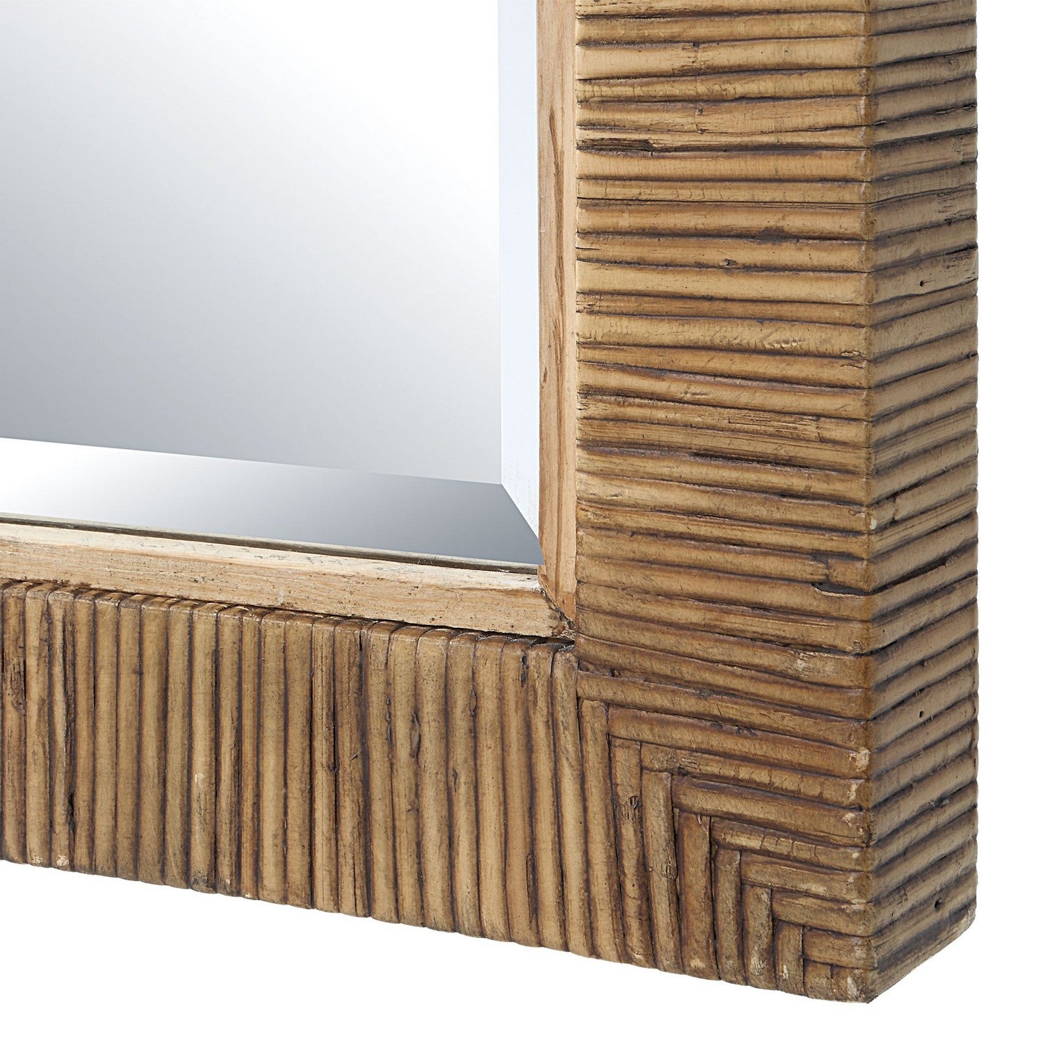 Uttermost - 09856 - Mirror - Cape - Natural Rattan