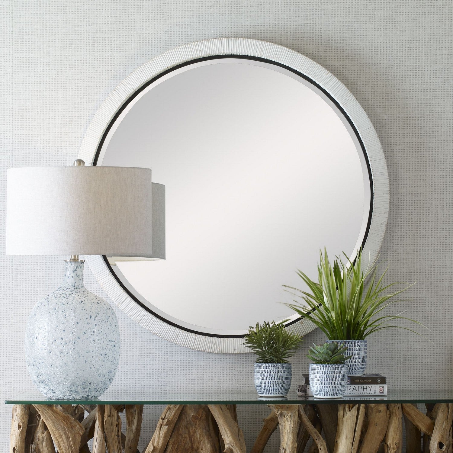 Uttermost - 09860 - Mirror - Granada - Matte Black