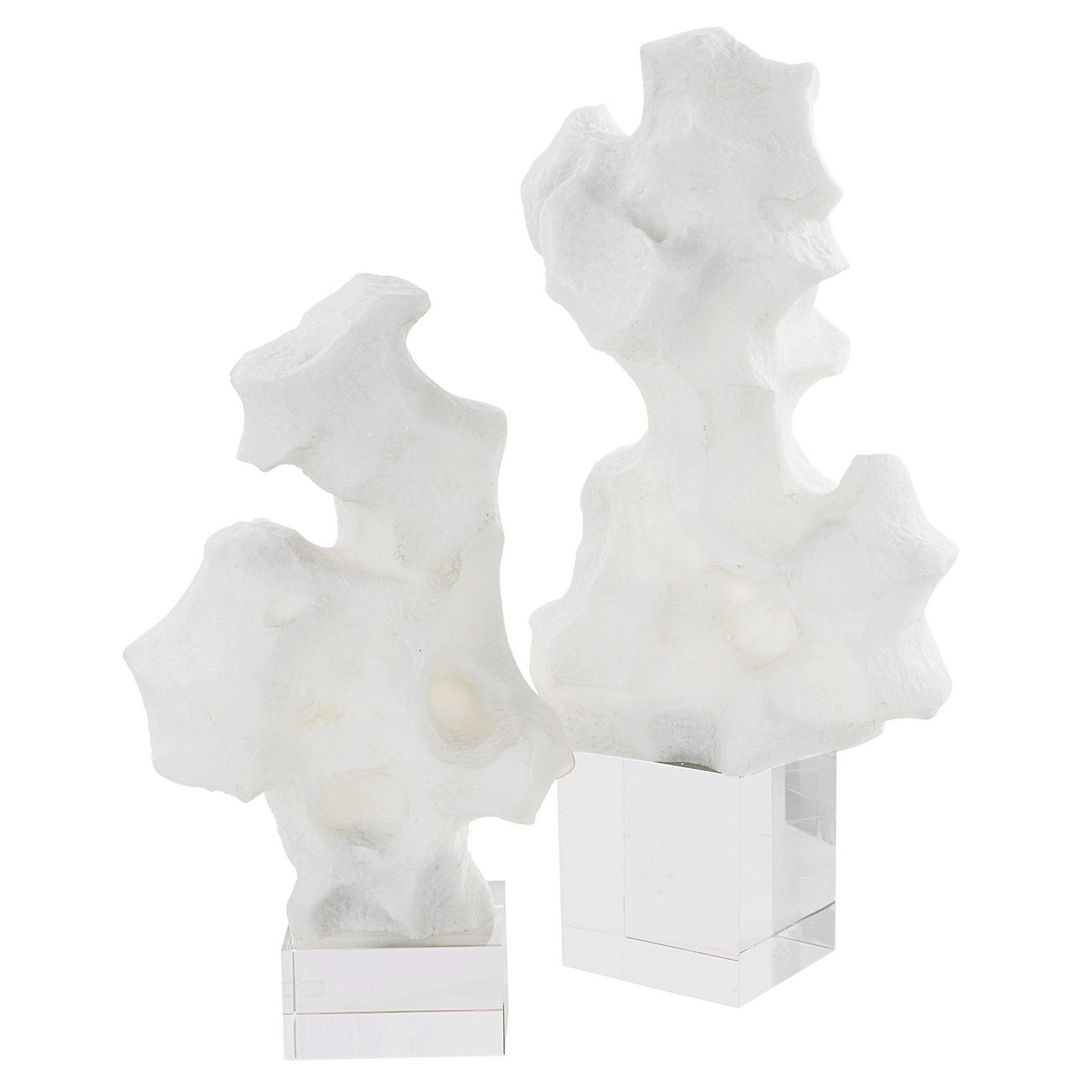 Uttermost - 18046 - Sculptures, Set/2 - Remnant - White