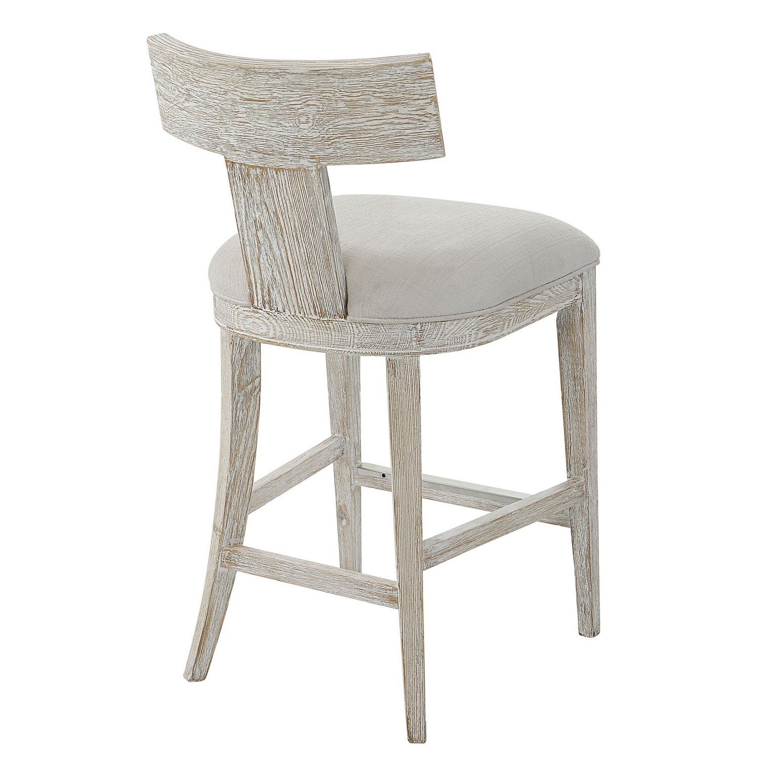 Uttermost - 23693 - Counter Stool - Idris - Whitewashed