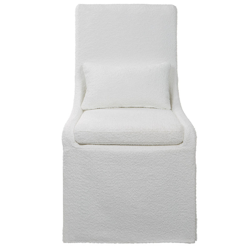 Uttermost - 23728 - Armless Chair - Coley - White