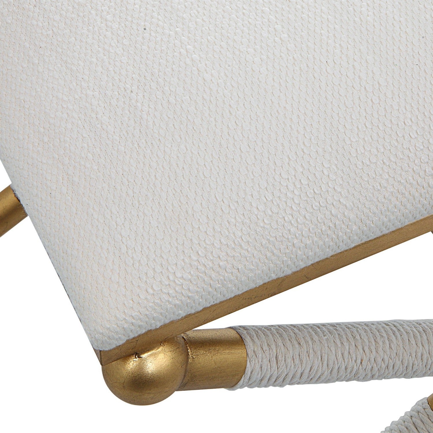 Uttermost - 23732 - Bench - Socialite - Gold Leaf