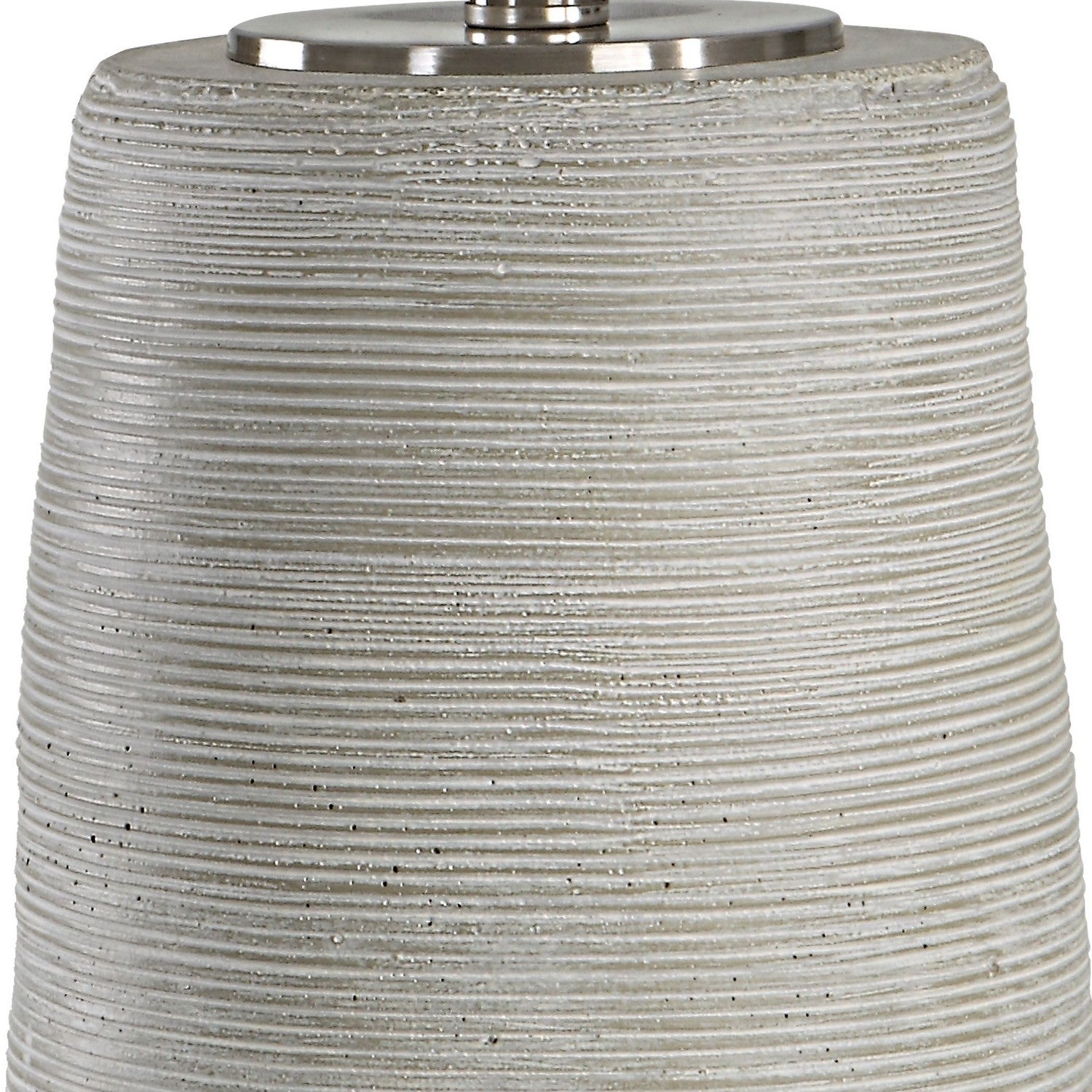 Uttermost - 30103 - One Light Table Lamp - Mountainscape - Brushed Nickel