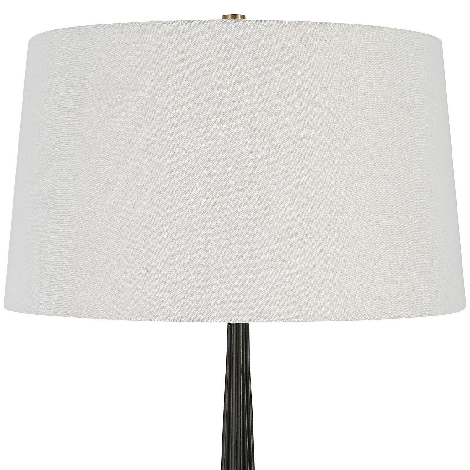 Uttermost - 30123 - One Light Floor Lamp - Miraz - Brushed Brass