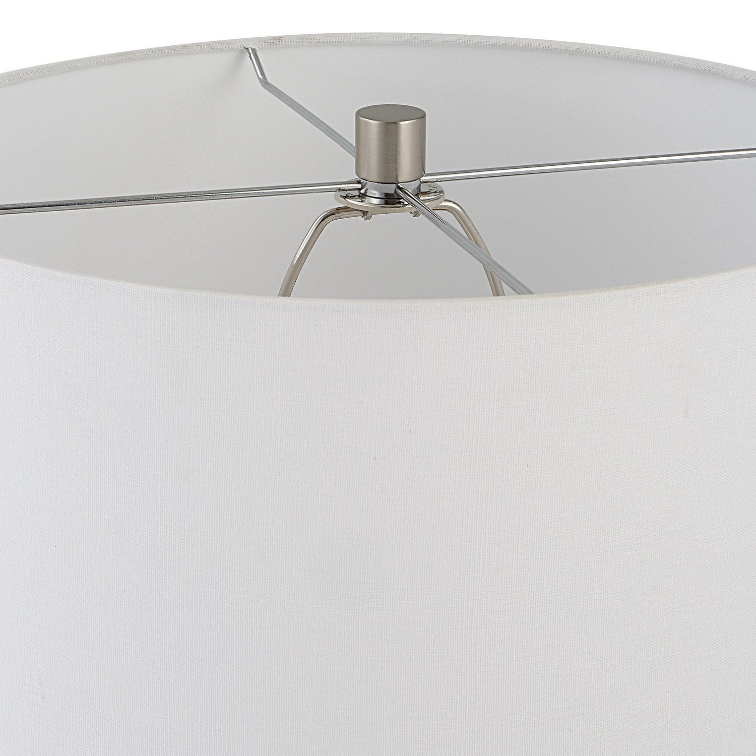 Uttermost - 30144 - One Light Table Lamp - Rosa - Brushed Nickel