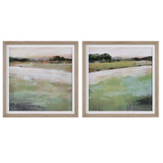 Uttermost - 41450 - Framed Prints, Set/2 - Vivid Vista - Natural