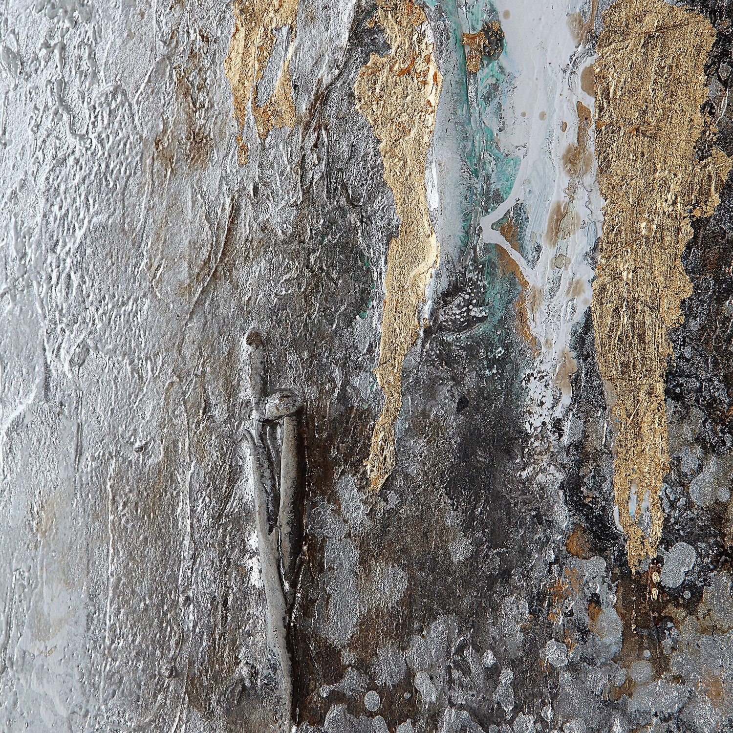 Uttermost - 41462 - Hand Painted Canvas - Mountain Mist - Black