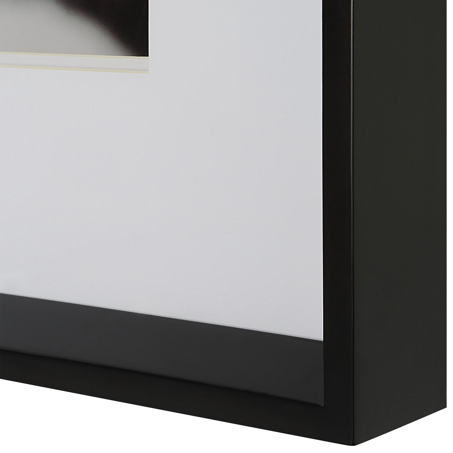 Uttermost - 41463 - Framed Print - Eye Of The Beholder - Satin Black Chamfered Edge