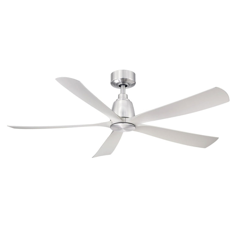Fanimation - FPD5534BN - 52"Ceiling Fan - Kute5 52 - Brushed Nickel
